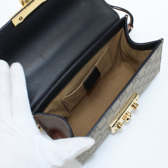 Gucci GG Shoulder Padlock Crossbody Shoulder Bag - Picture 5 of 11